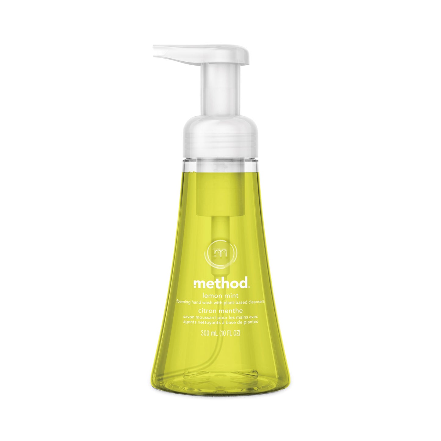 Foaming Hand Wash, Lemon Mint Scent, 10 oz