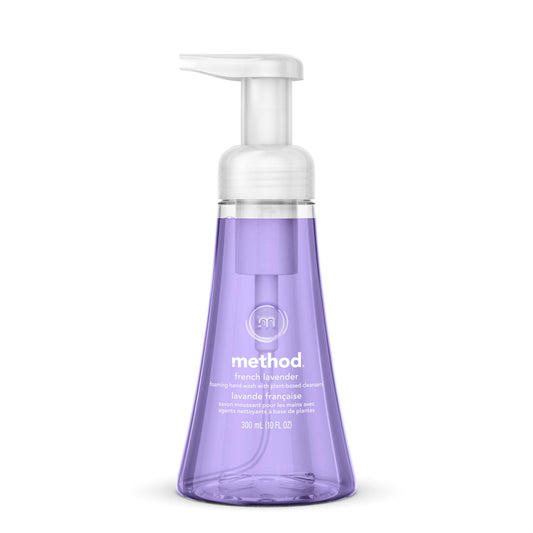 Foaming Hand Wash, French Lavender Scent, 10 oz