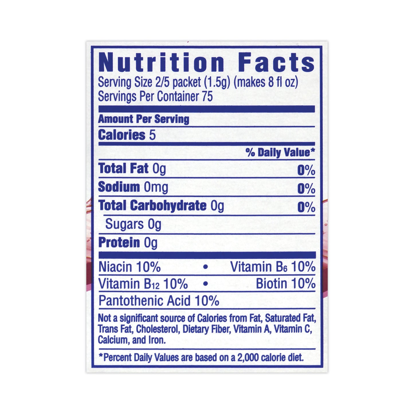 On-The-Go Sugar-Free Drink Mix, Wild Strawberry Energy, 0.13 oz Single-Serving, 30/Pack, 2 Packs/Carton