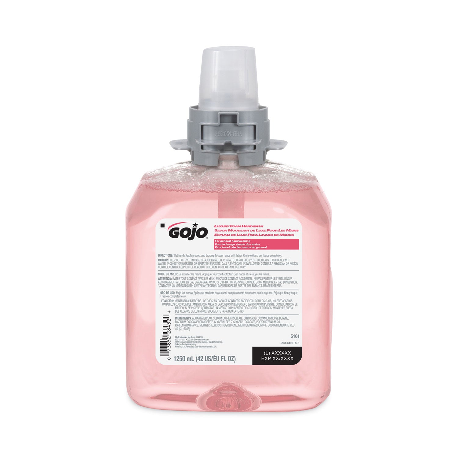 Luxury Foam Handwash Refill, For FMX-12 Dispenser, Cranberry Scent, 1,250 mL