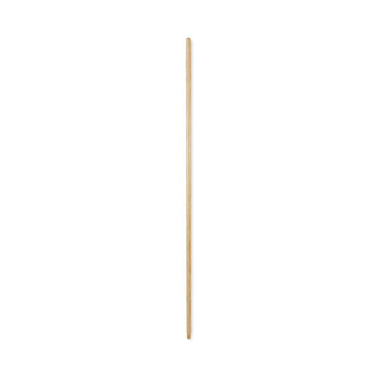 Threaded End Broom Handle, 0.94" dia x 54", Natural