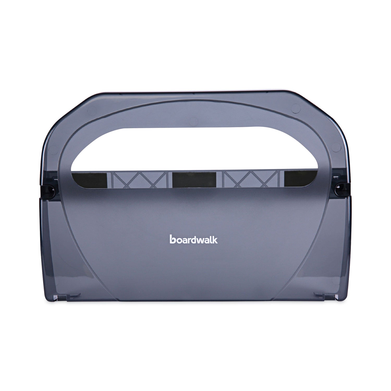 Toilet Seat Cover Dispenser, 17.25 x 3.13 x 11.75, Smoke