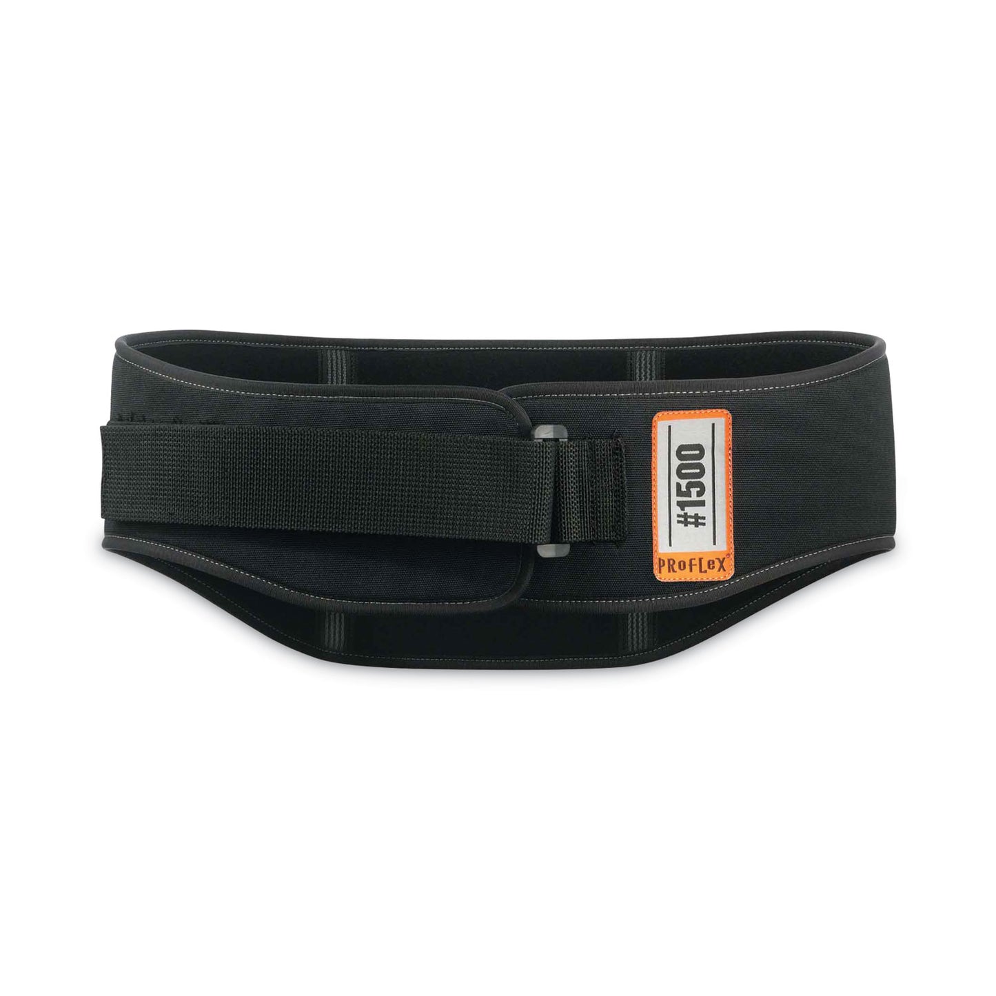 ProFlex 1500 Weight Lifters Style Back Support Belt, 2X-Large, 42" to 46" Waist, Black