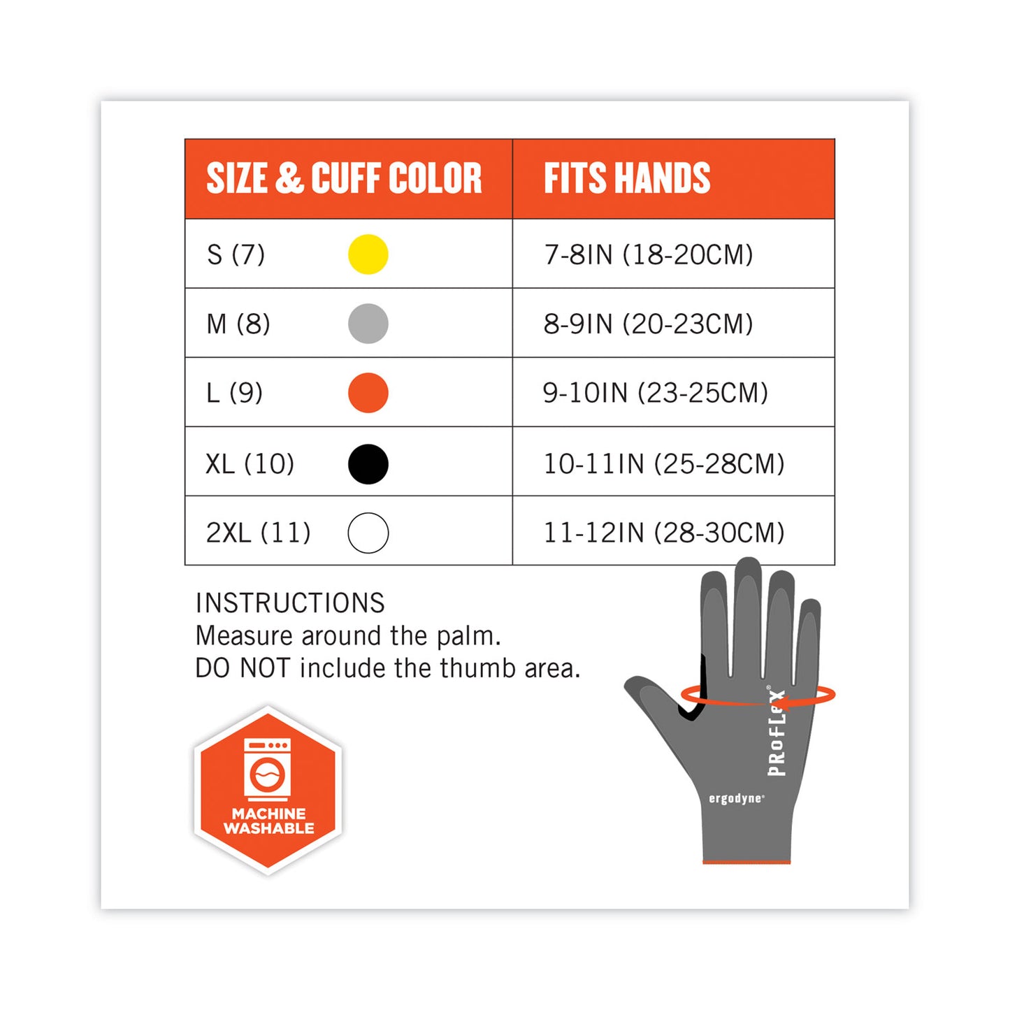 ProFlex 7071 ANSI A7 PU Coated CR Gloves, EN388: 4X42F, 9" Long, Large, Gray, Pair