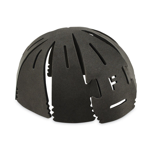 Skullerz 8944 Soft Universal Bump Cap Insert, 0.16" Thick, Black, 2/Pack