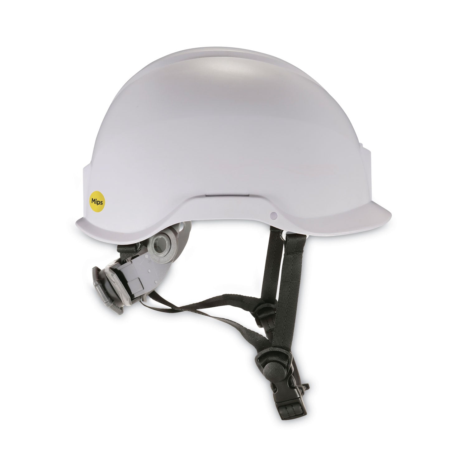 Skullerz 8974-MIPS Class E Safety Helmet with MIPS Technology, MIPS 6-Point Ratchet Suspension, One Size Fits Most, White
