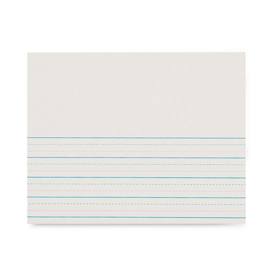 Multi-Program Picture Story Paper, 30 lb Bond Weight, 5/8" Long Rule, One-Sided, 8.5 x 11, 500 Sheets/Ream