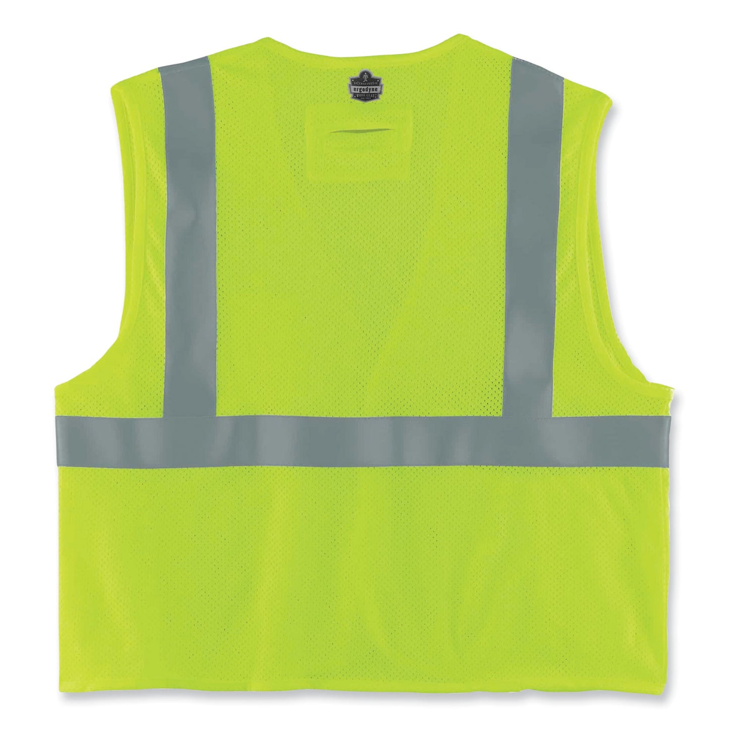 GloWear 8260FRHL Class 2 FR Safety Hook and Loop Vest, Modacrylic/Kevlar, Small/Medium, Lime