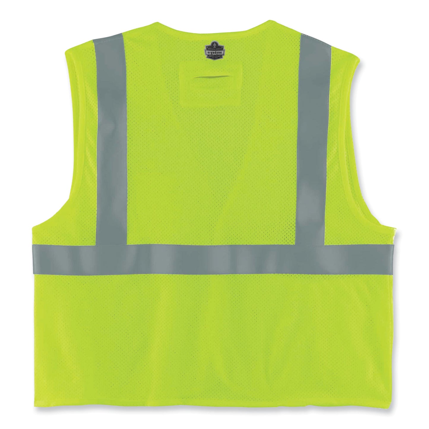 GloWear 8260FRHL Class 2 FR Safety Hook and Loop Vest, Modacrylic/Kevlar, 2X-Large/3X-Large, Lime