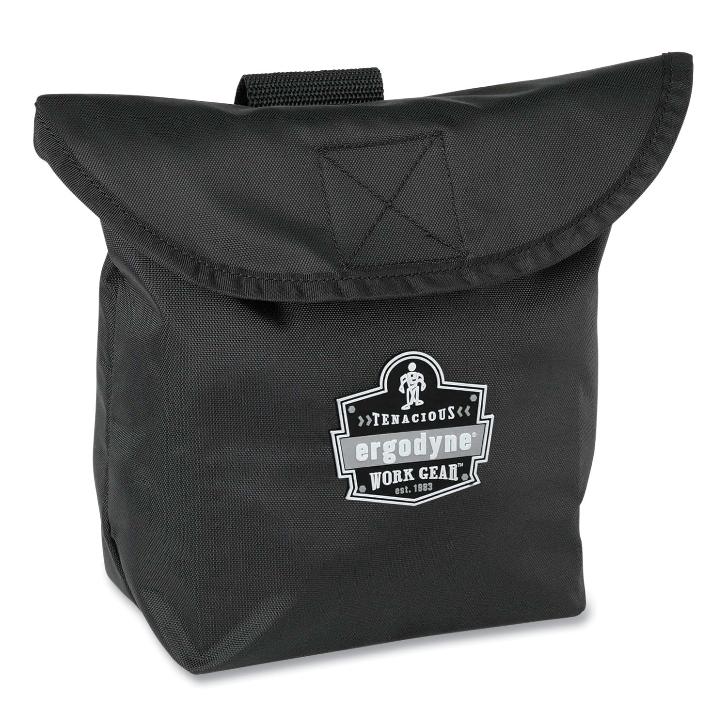 Arsenal 5181 Large Full Mask Respirator Pack with Hook-and-Loop Closure, 11 x 4 x 12.5, Black