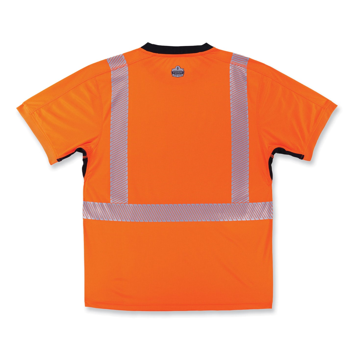 GloWear 8283BK Class 2 Lightweight Performance Hi-Vis T-Shirt, Small, Orange