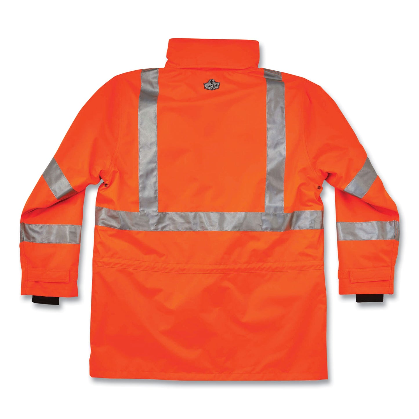 GloWear 8385 Class 3 Hi-Vis 4-in-1 Jacket, 2X-Large, Orange