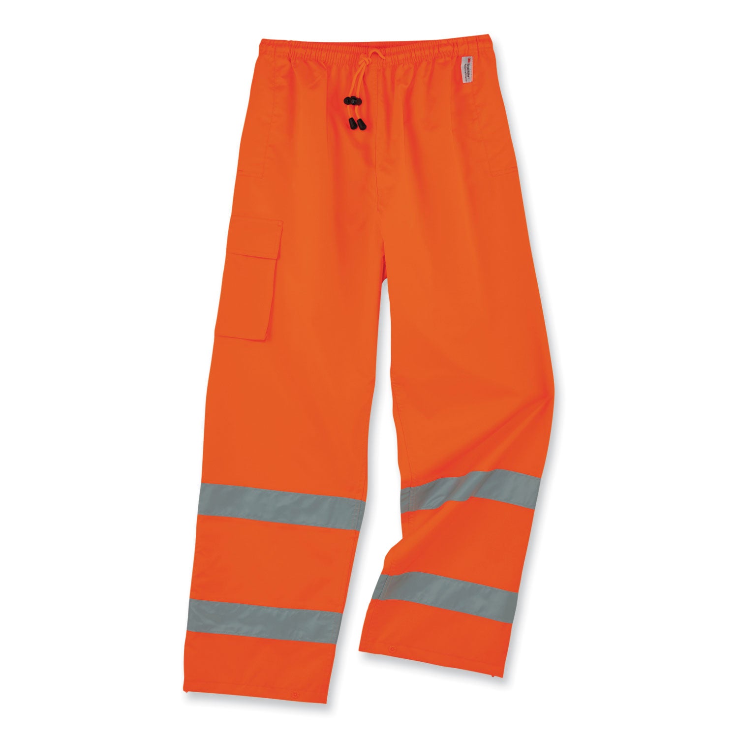GloWear 8915 Class E Hi-Vis Rain Pants, 5X-Large, Orange