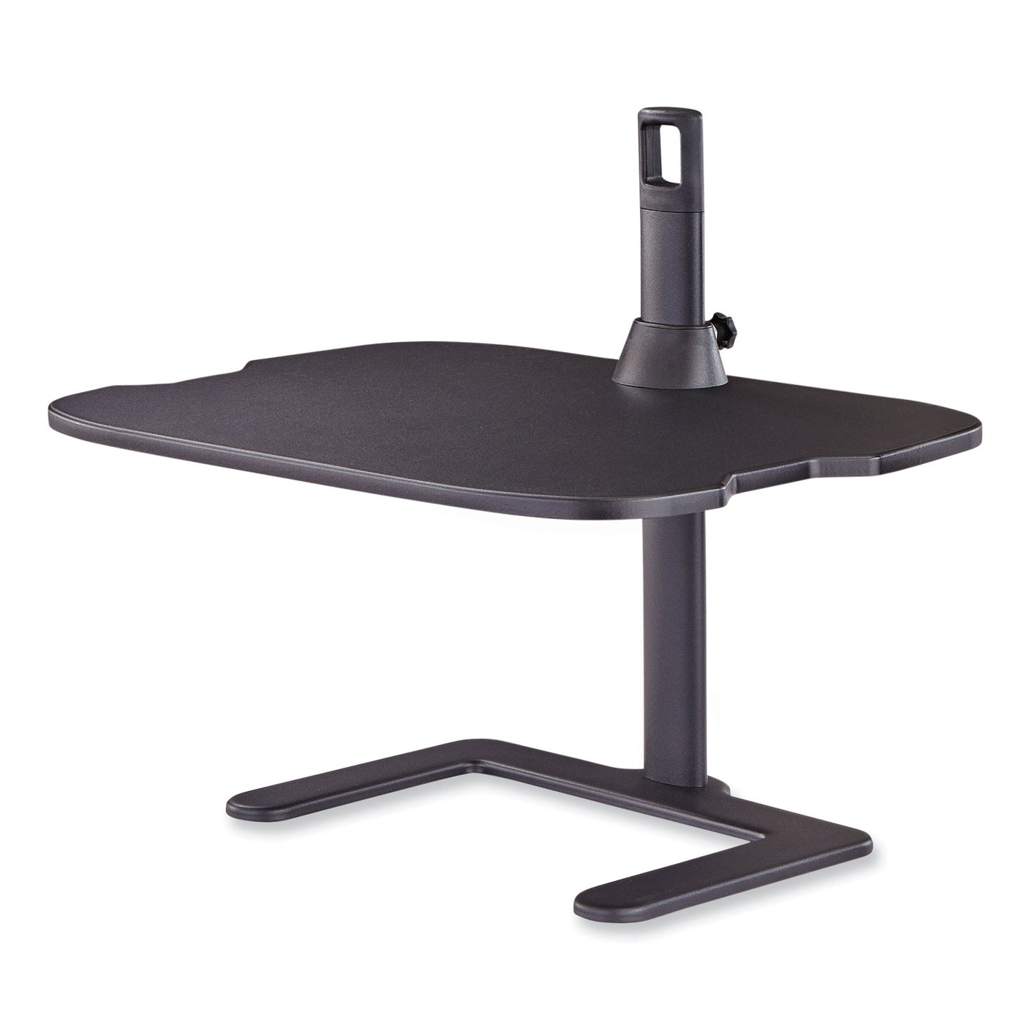 Stance Height-Adjustable Laptop Stand, 26.9 x 18 x 1.25 to 15.75, Black, Supports 15 lbs