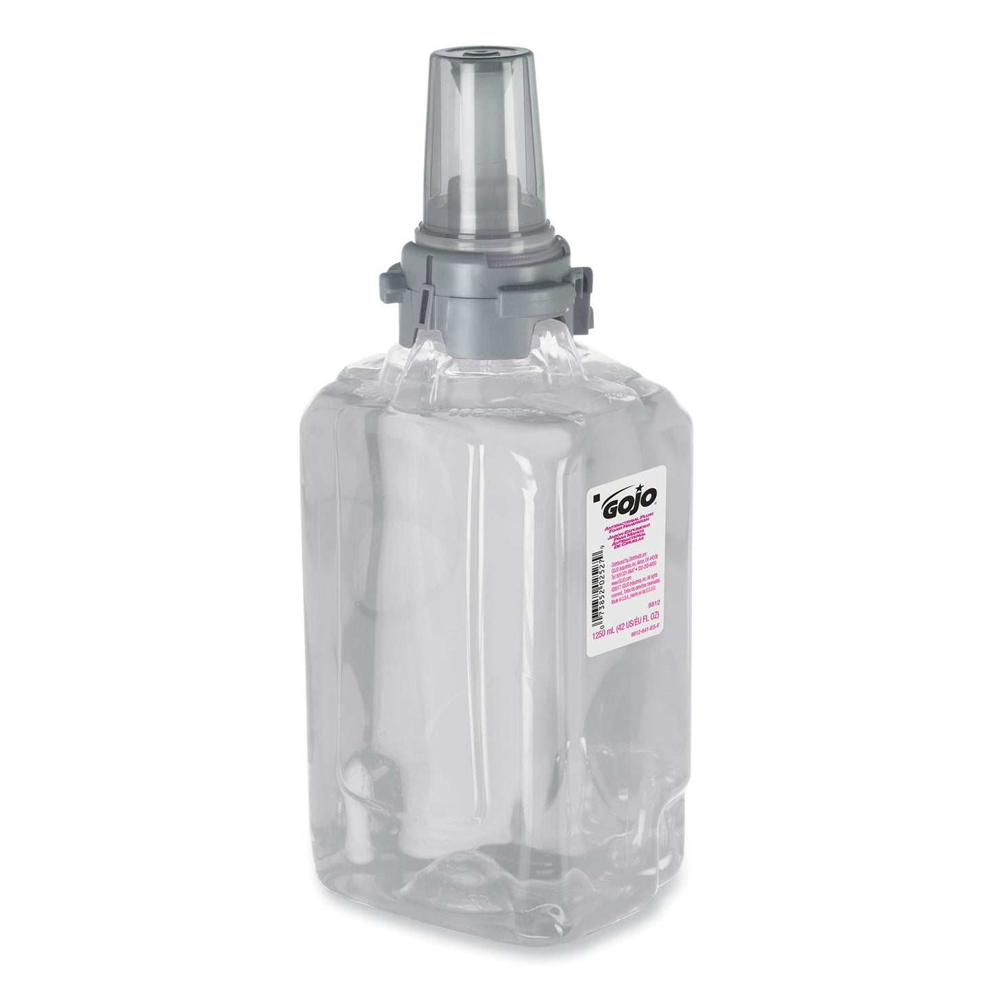 Antibacterial Foam Hand Wash Refill, For ADX-12 Dispenser, Plum Scent, 1,250 mL
