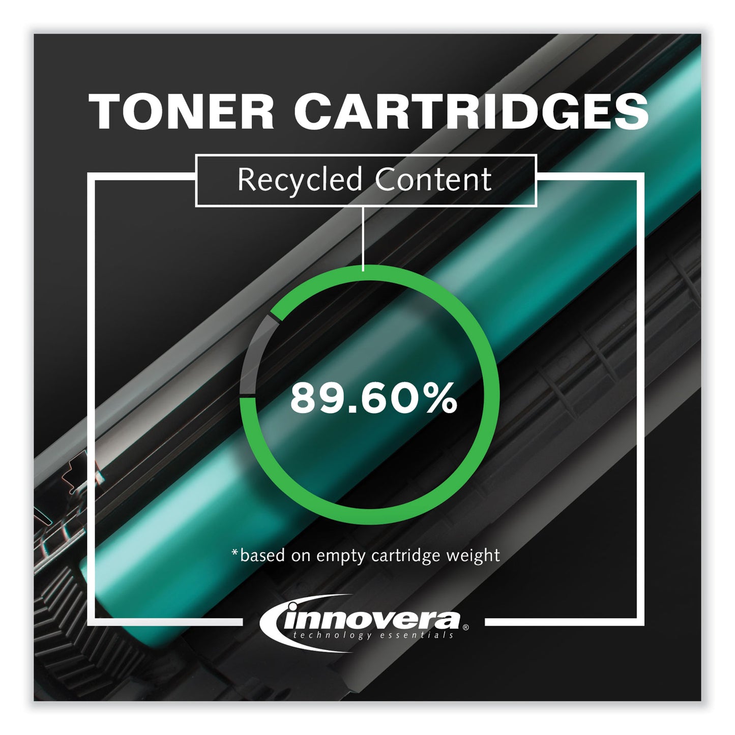 Remanufactured W2311A Cyan Toner, Replacement for 215A (W2311A), 850 Page-Yield