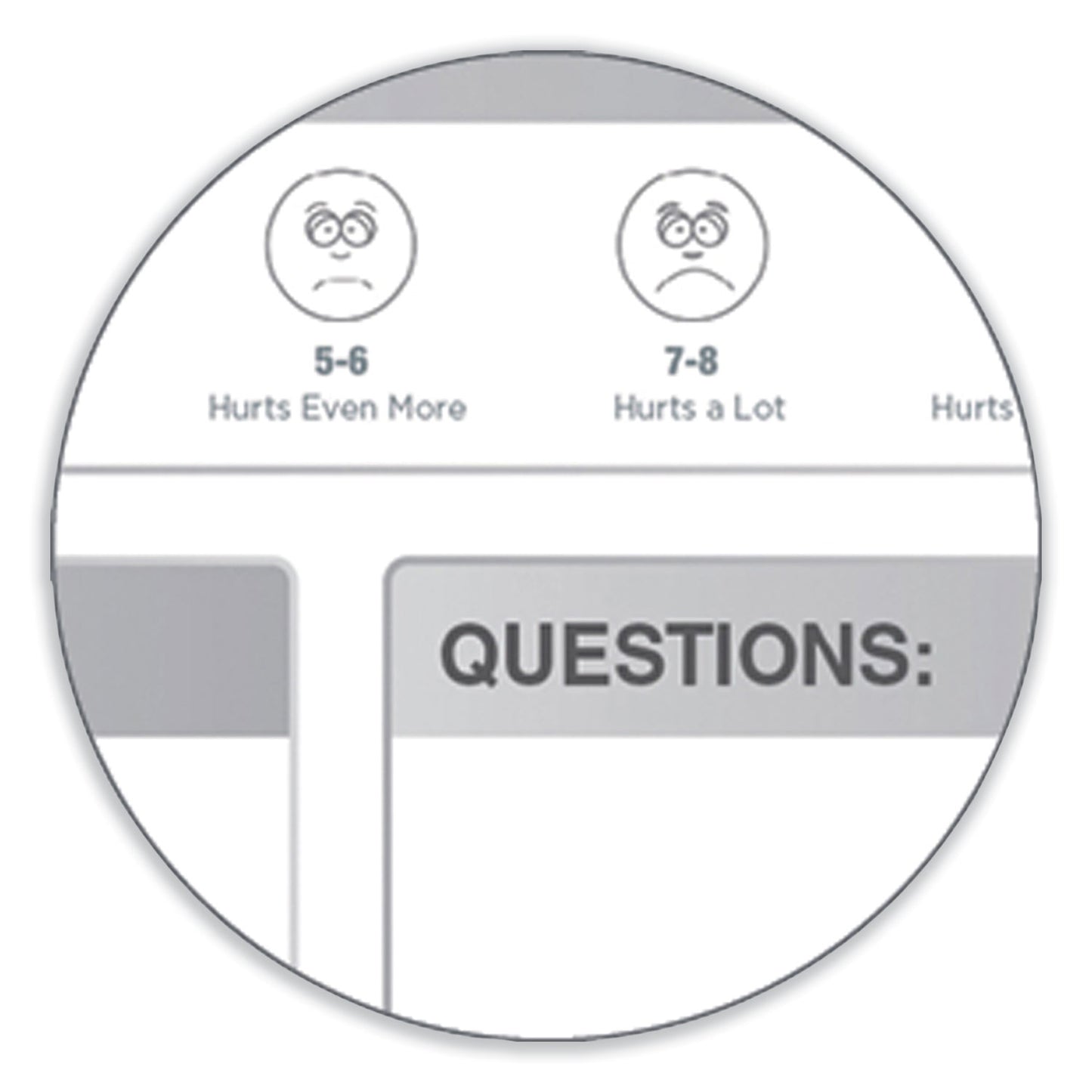 Patient Room Magnetic Whiteboard, Hospital Patient Chart, 24" x 36", White/Gray Surface, Satin Aluminum Frame