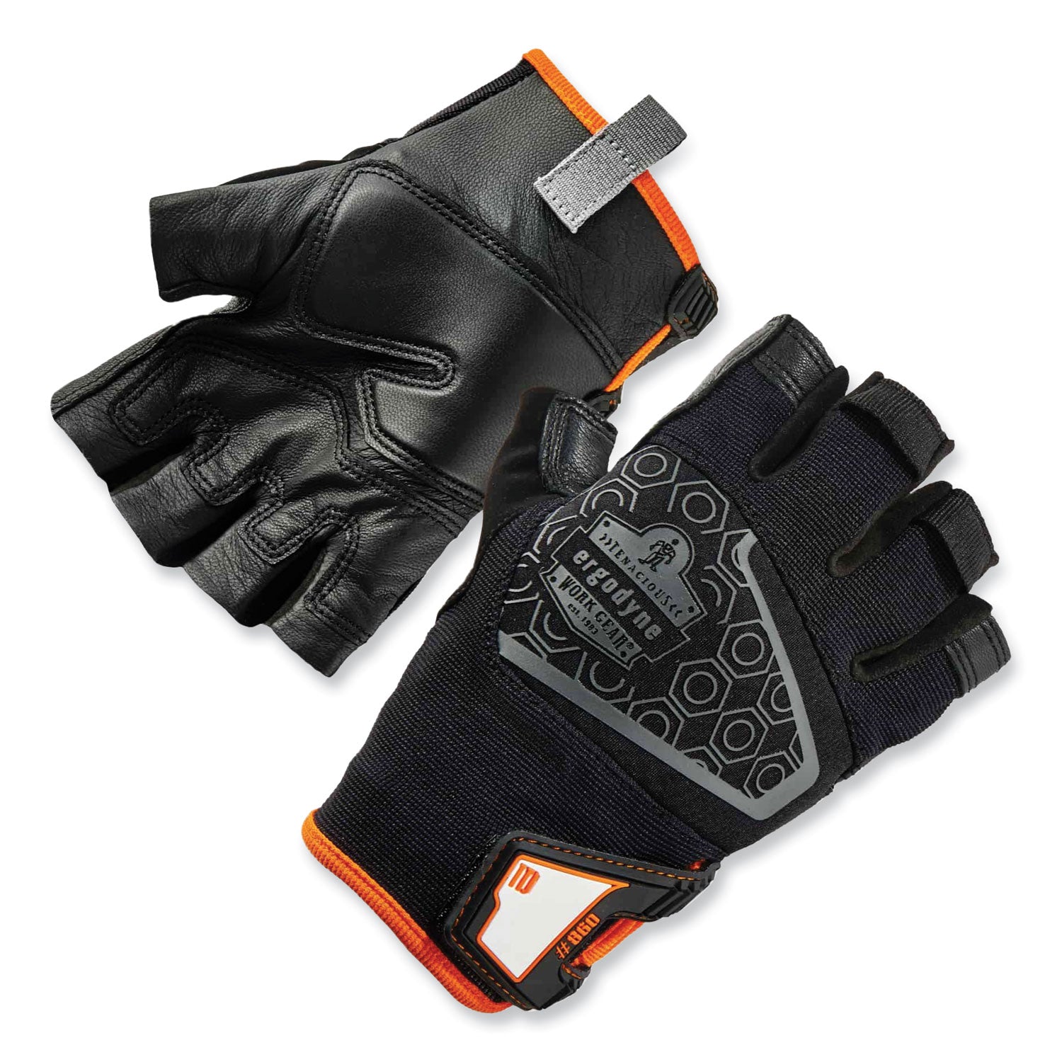 ProFlex 860 Heavy Lifting Utility Gloves, EN388: 2101X, 11" Long, XX-Large, Black, Pair
