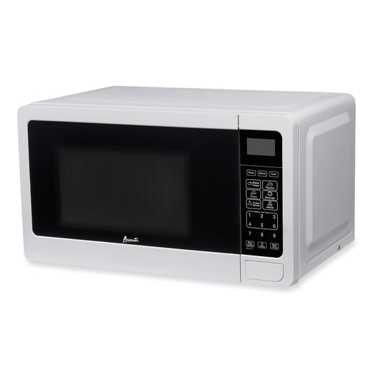 0.7 cu ft Microwave Oven, 700 W, White