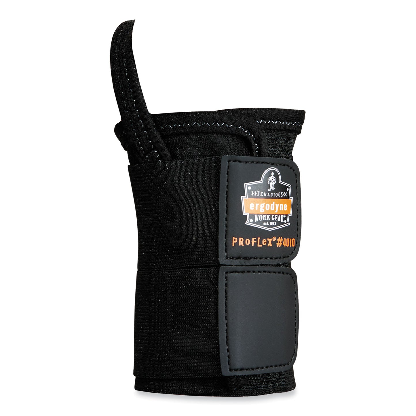 ProFlex 4010 Double Strap Wrist Support, Medium, Fits Right Hand, Black