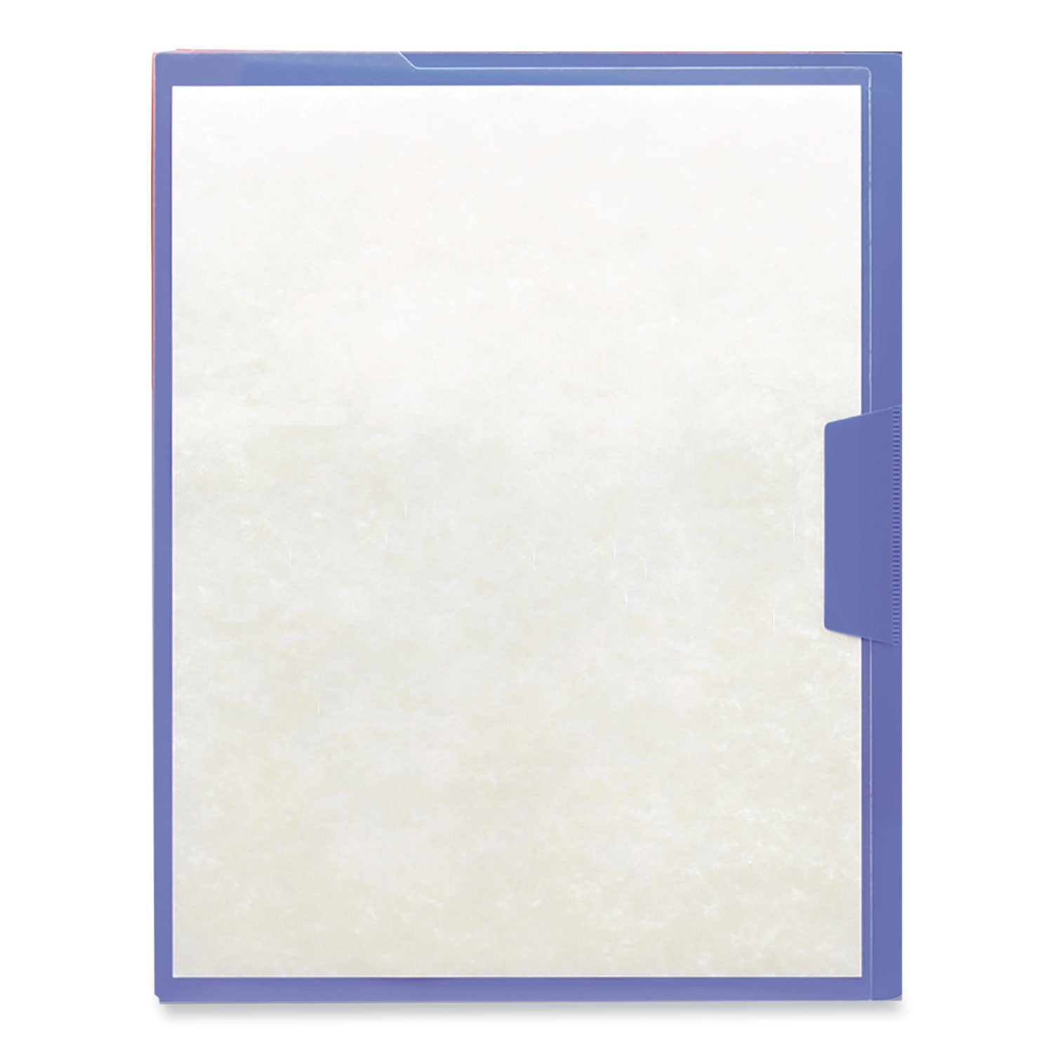 Organized Up Poly Opaque Project Jackets, Letter Size, Assorted Colors, 5/pack