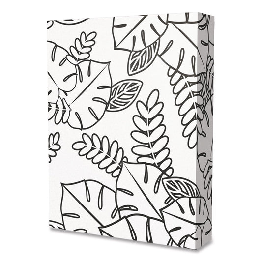 30% Recycled Colored Paper, 20 lb Bond Weight, 8.5 x 11, Pink, 500/Ream