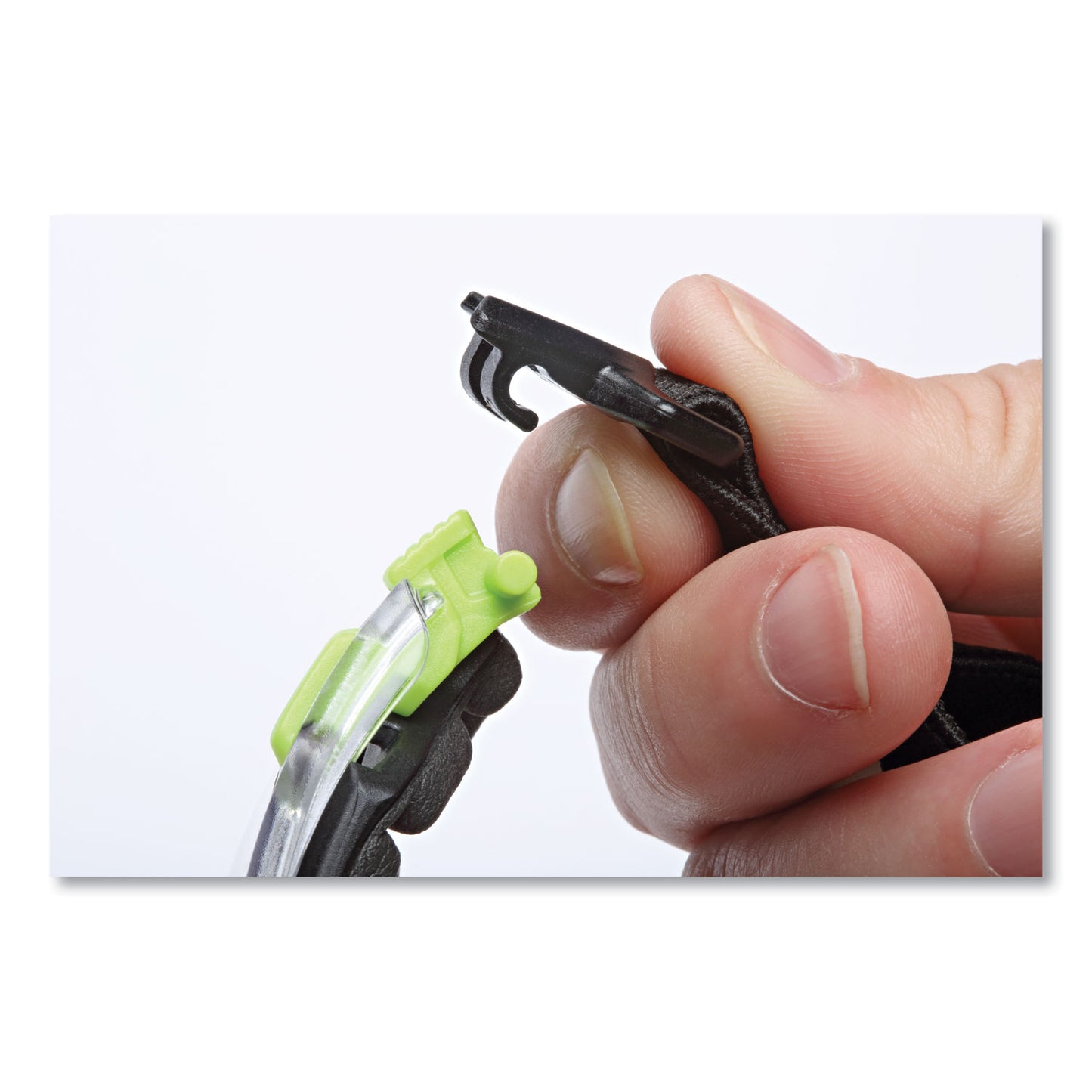 Solus 1000 Series Safety Glasses, Frameless, Clear Single Lens