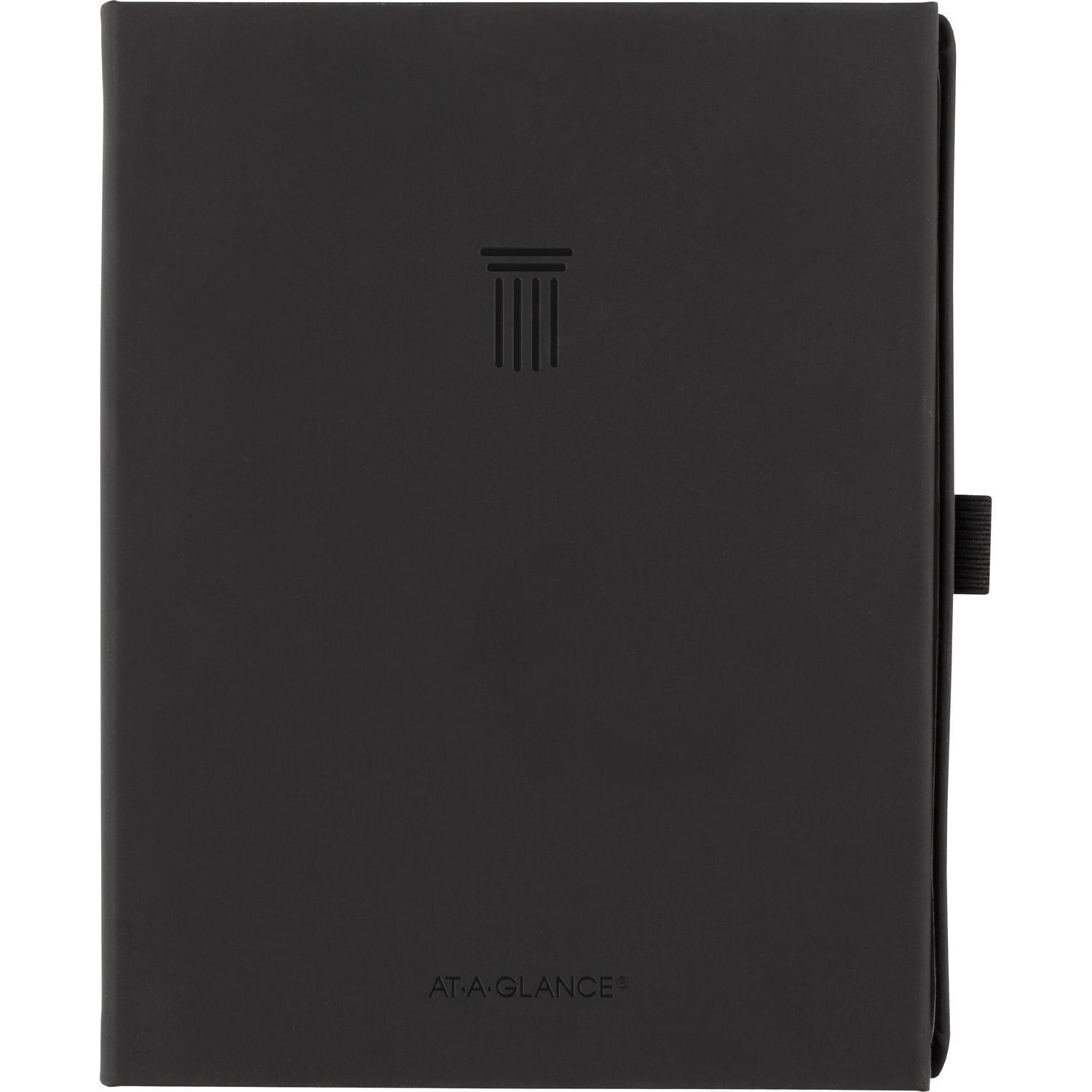 Foundation Undated Weekly/Monthly Planner, 8.5" x 6.75", Black Cover, 12-Month: Undated